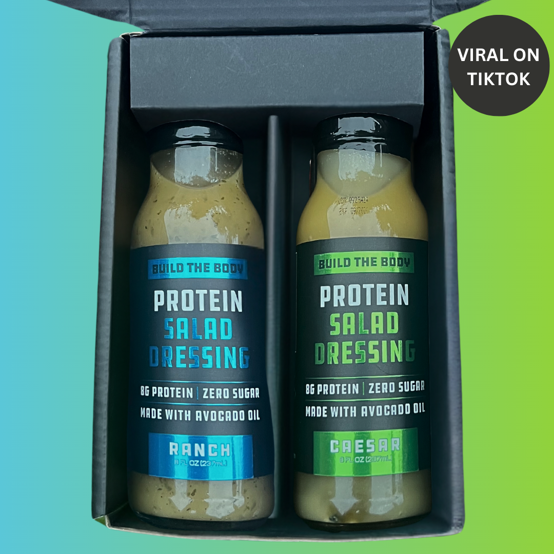 Build the Body 8G Protein Salad Dressing (2 pack) | Made with Collagen Peptides & Avocado Oil (Copy)