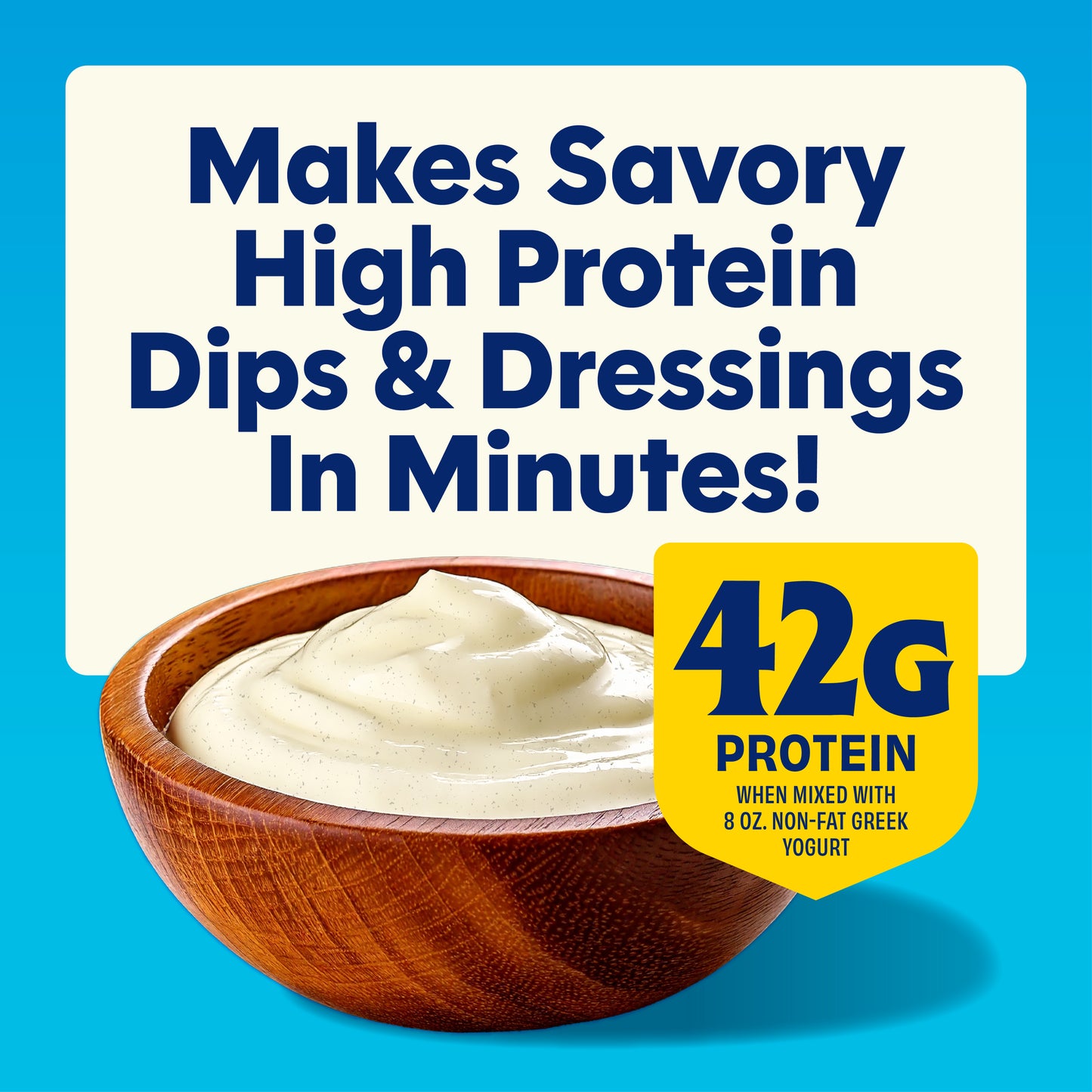 Build the Body Protein Ranch Seasoning | Mix w/ Greek Yogurt or Cottage Cheese for Protein Dips in Minutes | Flavor Boost for Veggies & Salads | Gluten Free